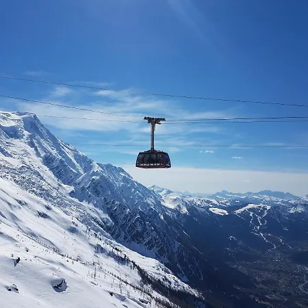 Vue Montblanc Magique En Centre-ville Avec Parking * 霞慕尼