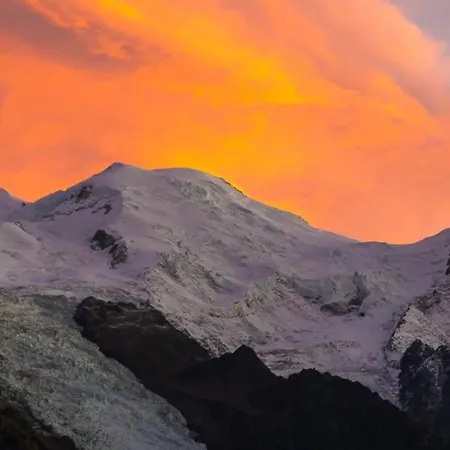 Vue Montblanc Magique En Centre-ville Avec Parking * 霞慕尼