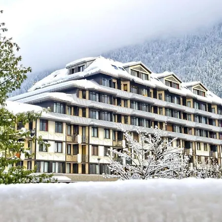 公寓 Vue Montblanc Magique En Centre-ville Avec Parking