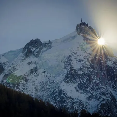 公寓 Vue Montblanc Magique En Centre-ville Avec Parking *