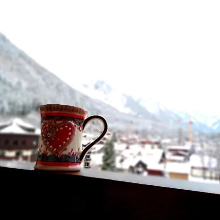 Le Chamois 5e Balcon Panoramique Montblanc Avec Parking Gratuit Daire *