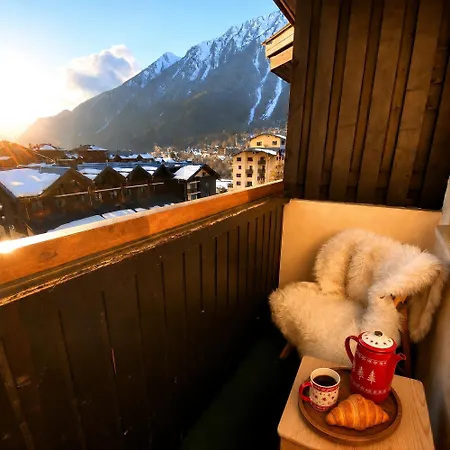 Apartment Le Chamois 5e Balcon Panoramique Montblanc Avec Parking Gratuit